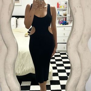 Abercrombie and Fitch knit midi dress